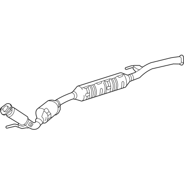 2024 Lexus RX450h+ Catalytic Converter - 17410-25520