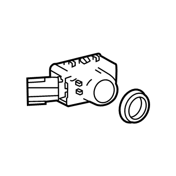 2025 Lexus RZ450e Parking Assist Distance Sensor - 89341-K0070-C4