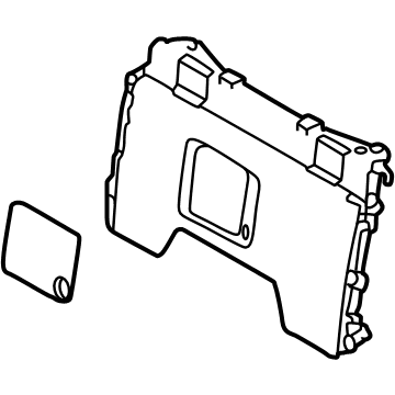 Lexus 58464-48020-C0 BOARD, BATTERY SERVI