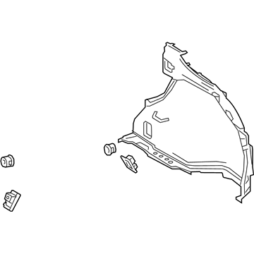 Lexus 64730-0E100-E1 Panel Assembly, Deck Trim