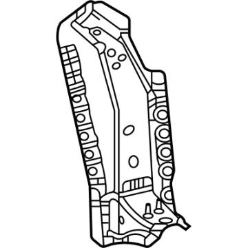 Lexus 53705-42040 BRACE SUB-ASSY, FEND