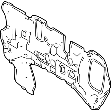 Lexus 55223-0E140 INSULATOR, DASH PANE