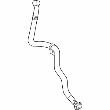 Lexus 165A0-25030 HOSE ASSY, INTERCOOL