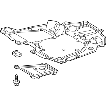 2025 Lexus RX450h+ Engine Cover - 51420-48050