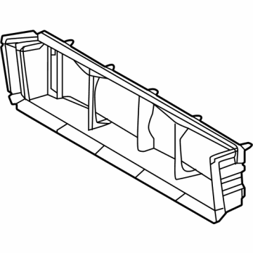 Lexus 16691-10020 PLATE, RADIATOR SIDE