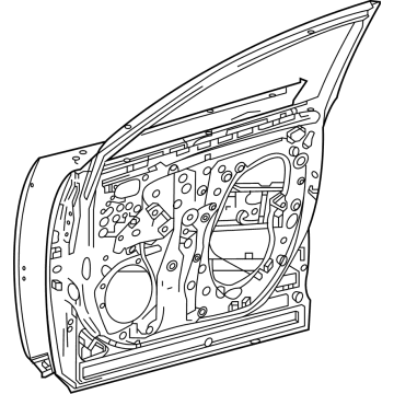 Lexus 67001-0E250 PANEL SUB-ASSY, FR D