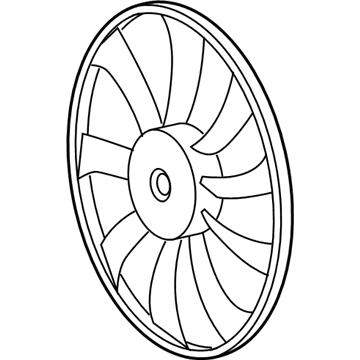 Lexus RX350 Fan Blade - 16361-0P390