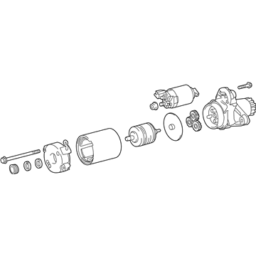 2024 Lexus ES300h Starter Motor - 28100-31240