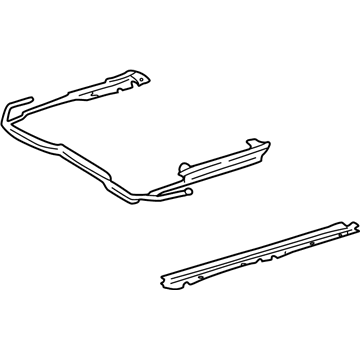 Lexus 63604-30030 Rail Sub-Assembly