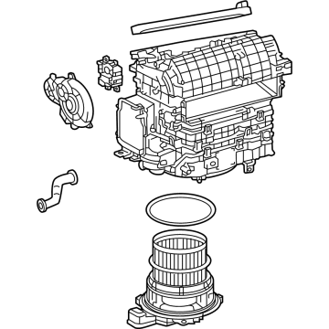 Lexus 87130-60651 BLOWER ASSY