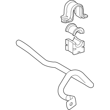 Lexus 48804-0E040 BAR SUB-ASSY, FR STA