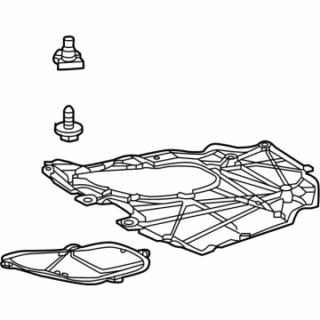 Lexus 51420-F6010 COVER ASSY, ENGINE U