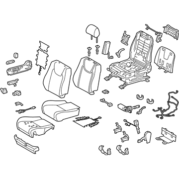 Lexus 71100-0E320-C4 Seat Assembly