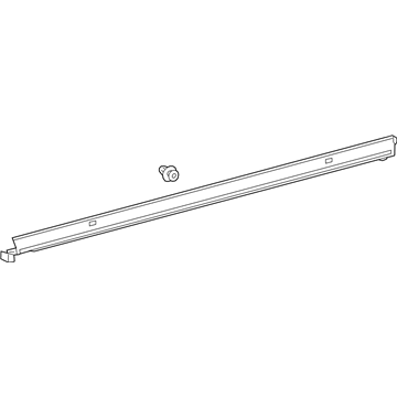 Lexus 75860-76030 MOULDING Assembly, Body