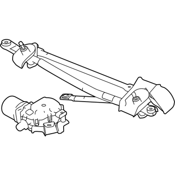 Lexus RX450h+ Wiper Linkage - 85010-48312