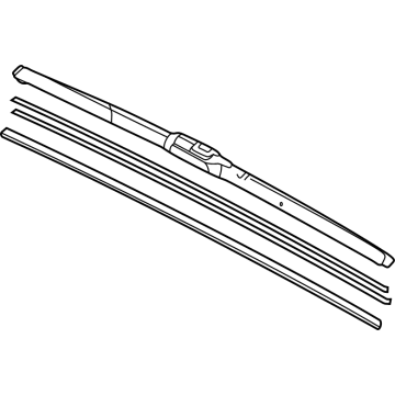 2025 Lexus RX450h+ Wiper Blade - 85212-48190