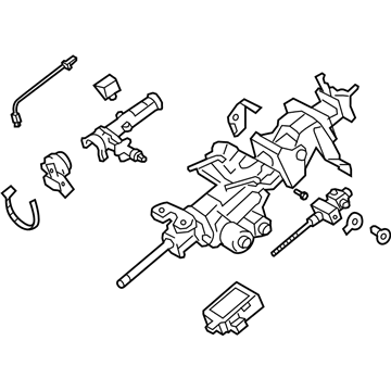 2002 Lexus SC430 Steering Column - 45810-24030