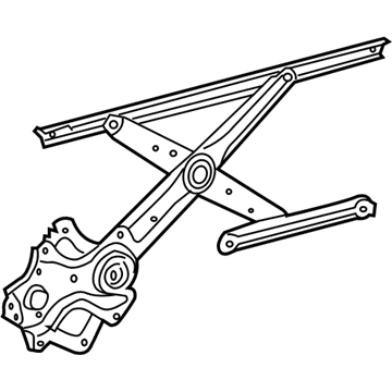 Lexus RX450h Window Regulator - 69801-0E070