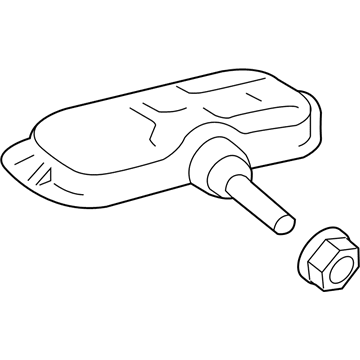 2023 Lexus RX500h TPMS Sensor - 42607-0E100