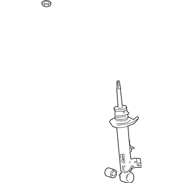 Lexus 48530-80A54 ABSORBER Assembly, Shock