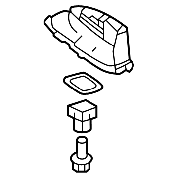 Lexus 86760-0A010 ANTENNA ASSY, TELEPH