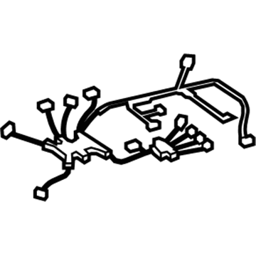 Lexus 82192-30180 Wire, Front Seat, LH