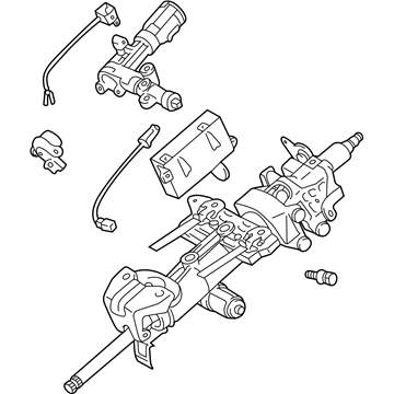 Lexus GX470 Steering Column - 45810-60010