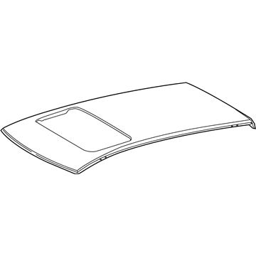 Lexus 63111-48380 Panel, Roof