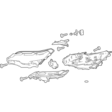 Lexus RX450h+ Headlight - 81145-48J60