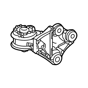 Lexus G2366-0R020 INSULATOR, RR MOTOR