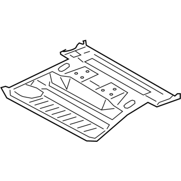 Lexus NX250 Floor Pan - 58211-42040