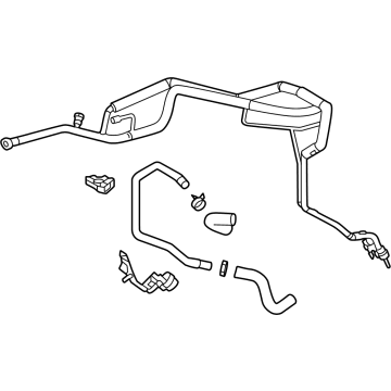 2024 Lexus TX550h+ A/C Hose - 88710-0EB20