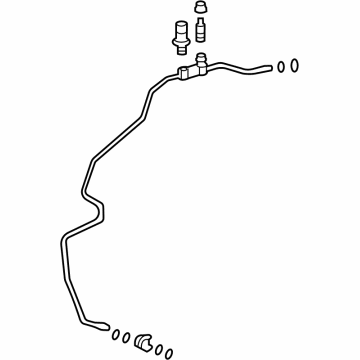 Lexus TX550h+ A/C Hose - 88710-0EB10