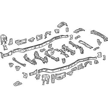 2023 Lexus LX600 Front Cross-Member - 51001-6AQ90