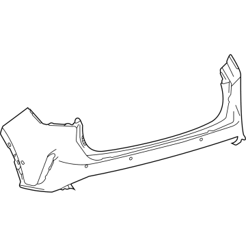 2025 Lexus RX450h+ Bumper - 52159-48975