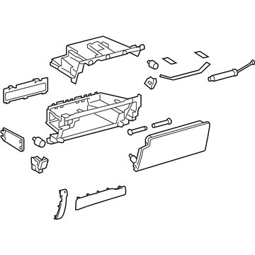 2023 Lexus GX460 Glove Box - 55303-60080-D0