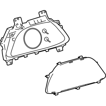 Lexus 83800-76T40 METER ASSY, COMBINAT