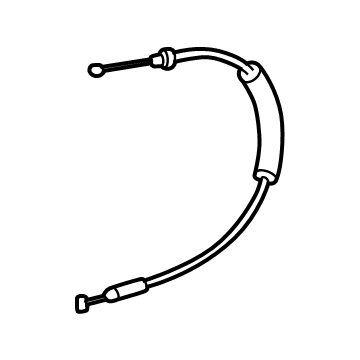 Lexus 69750-48130 CABLE ASSY, FR DOOR