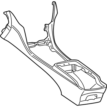 2001 Lexus LS430 Center Console Base - 58801-50900-A0