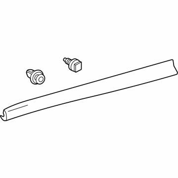 Lexus 75731-0E170 MOULDING, FR DOOR, O