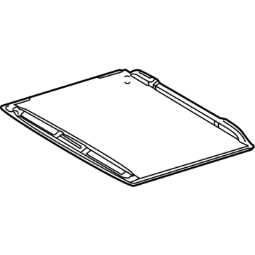 Lexus 63306-60170-C0 TRIM SUB-ASSY, SUNSH