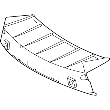 Lexus 53155-0E080 SEAL, RADIATOR GRILL