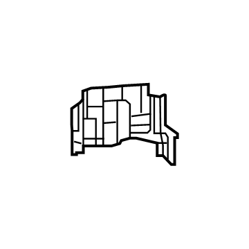 Lexus 28859-25010 Holder, Battery Current Sensor