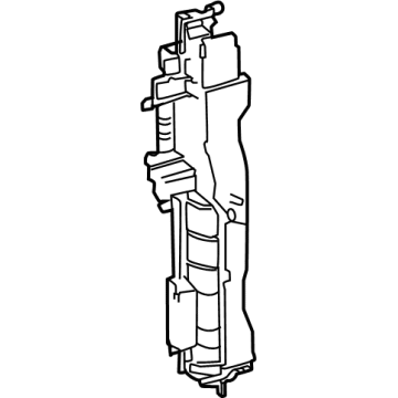 Lexus 16595-F0600 GUIDE, RADIATOR AIR