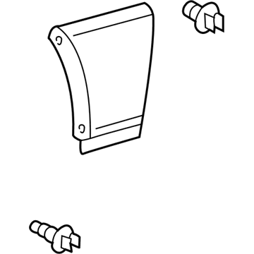 Lexus 75601-33020-B2 Moulding Sub-Assy, Front Fender, RH