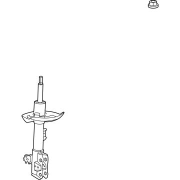 Lexus RX450h+ Shock Absorber - 48510-8Z598