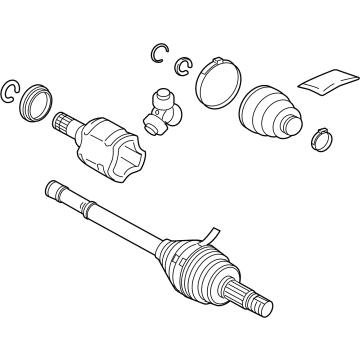 Lexus RZ300e Axle Shaft - 42340-42081