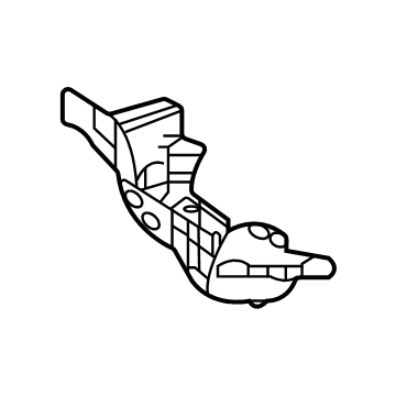 Lexus 57017-42061 REINFORCEMENT SUB-AS