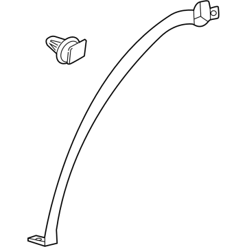 Lexus 75874-0E080 MOULDING, QUARTER WH