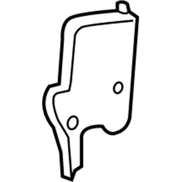 Lexus 71876-24050 Cover, RECLINING Adjust